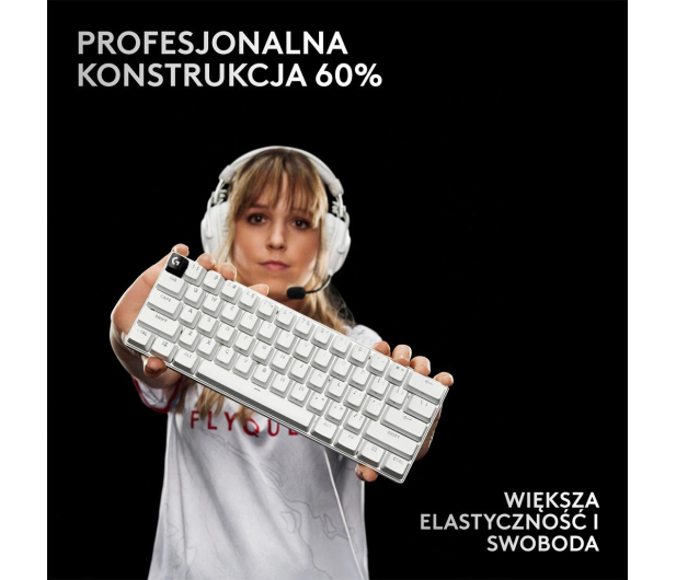 LOGITECH G PRO 60 Lightspeed Tactile biały - 1238402 - zdjęcie 11